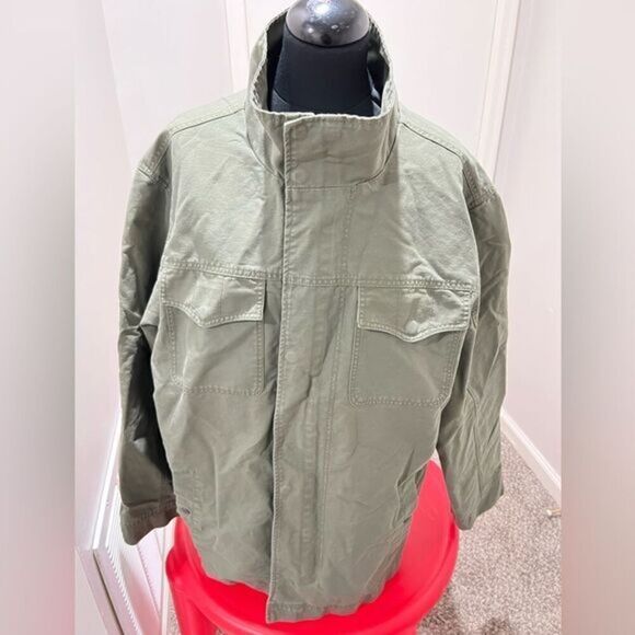 Timberland military Jacket Olive green in superb condition